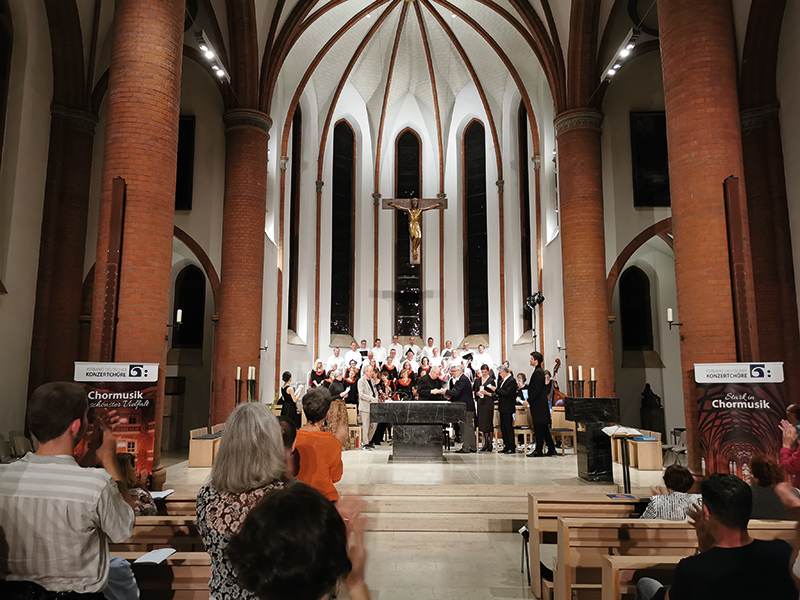 Foto: Konzert Buxtehude im Rahmen des 20. Deutschen Chorfestivals in Lübeck (Ralf Schöne)