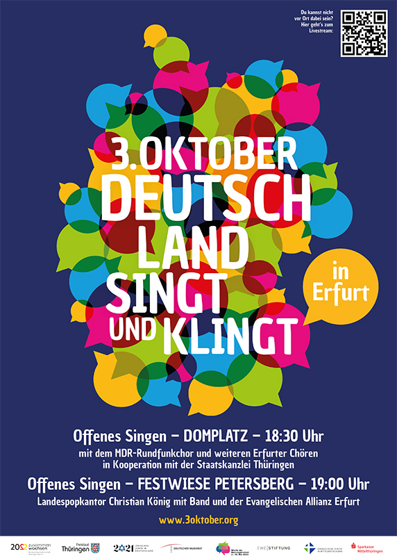 Foto: Plakat 3. Oktober (Verein 3. Oktober)